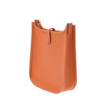 Hermes Hermes Evelin TPM Orange Silver Bracket □ H-engraved (around 2004) Women's Voepson Shoulder Bag B Rank Used Sinkjo