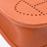 Hermes Hermes Evelin TPM Orange Silver Bracket □ H-engraved (around 2004) Women's Voepson Shoulder Bag B Rank Used Sinkjo