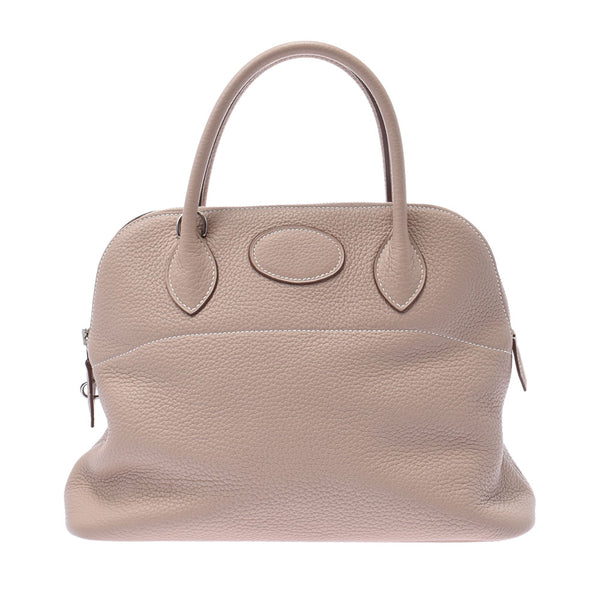 Hermes Hermes Bolid 31 Algyl (Beige) Palladium Fixtures □ Q Immediate (around 2013) Ladies Triyo Clemance 2way Bag New Sanko