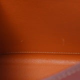 Hermes Kerry 32 candy 2WAY bag Blk / orange silhouette