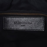 BALENCIAGA Valenciaga Classic Mini Pompon 2way Black 246438 Women's Curf Handbags AB Rank Used Silgrin