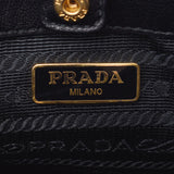 PRADA プラダ ミニ 2WAYショルダー 黒 BN2096 レディース ナッパレザー ハンドバッグ ABランク 中古 銀蔵