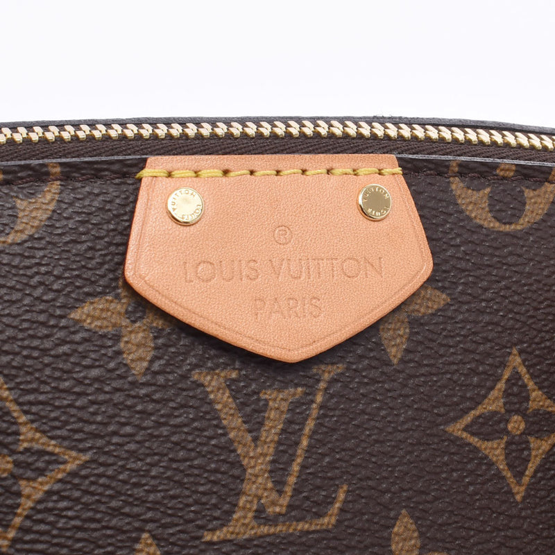 LOUIS VUITTON ルイヴィトン モノグラム テュレンPM 2WAYバッグ ブラウン M48813 レディース レザー ハンドバッグ Aランク 中古 銀蔵