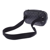LOUIS VUITTON ルイヴィトン ダミエ グラフィット アンブレール 黒/グレー N41289 メンズ ダミエグラフィットキャンバス ボディバッグ ABランク 中古 銀蔵