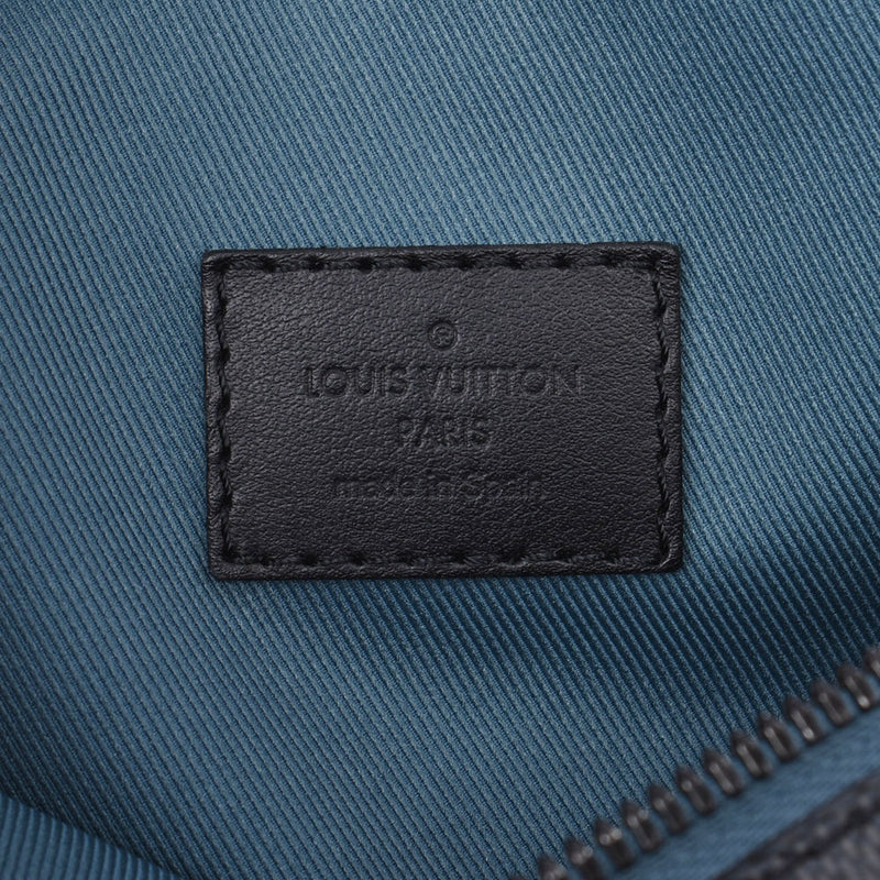 LOUIS VUITTON ルイヴィトン ダミエ グラフィット ディスカバリーバムバッグ 黒 N40187 メンズ ダミエグラフィットキャンバス ボディバッグ ABランク 中古 銀蔵