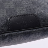 LOUIS VUITTON ルイヴィトン ダミエ グラフィット ディスカバリーバムバッグ 黒 N40187 メンズ ダミエグラフィットキャンバス ボディバッグ ABランク 中古 銀蔵