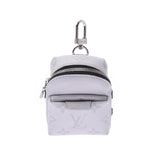 Louis Vuitton Louis Vuitton Tiga Lama Visual Sucking Rucks Motif Bag Charm Gray M69318 Men's Tiger Leather Key Holder A-Rank Used Sinkjo