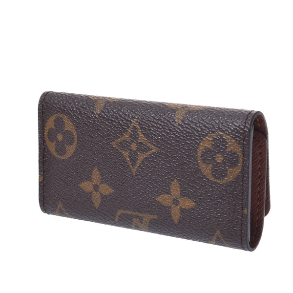 LOUIS VUITTON ルイヴィトン モノグラム 4連キーケース ブラウン M69517 ユニセックス モノグラムキャンバス キーケース ABランク 中古 銀蔵