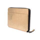 CHANEL シャネル VETEZCOCO クラッチウォレット ゴールド ユニセックス カーフ クラッチバッグ 新同 中古 銀蔵