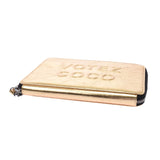 CHANEL シャネル VETEZCOCO クラッチウォレット ゴールド ユニセックス カーフ クラッチバッグ 新同 中古 銀蔵