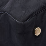 Chanel Chanel Nuto Label Line Tote MM Black Unisex Nylon / Leather Handbags AB Rank Used Sinkjo