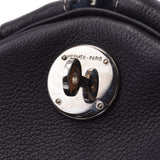 HERMES エルメス ポロション 黒 シルバー金具 □N刻印(2010年頃) レディース エヴァ―グレイン ハンドバッグ ABランク 中古 銀蔵