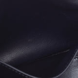 HERMES エルメス ポロション 黒 シルバー金具 □N刻印(2010年頃) レディース エヴァ―グレイン ハンドバッグ ABランク 中古 銀蔵