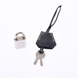 HERMES エルメス ポロション 黒 シルバー金具 □N刻印(2010年頃) レディース エヴァ―グレイン ハンドバッグ ABランク 中古 銀蔵