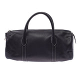 HERMES エルメス ポロション 黒 シルバー金具 □N刻印(2010年頃) レディース エヴァ―グレイン ハンドバッグ ABランク 中古 銀蔵