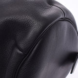 HERMES エルメス ポロション 黒 シルバー金具 □N刻印(2010年頃) レディース エヴァ―グレイン ハンドバッグ ABランク 中古 銀蔵