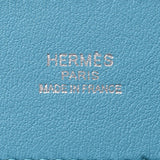 HERMES エルメス アリーヌ ミニ 水色 シルバー金具 D刻印(2019年頃) ユニセックス スイフト ショルダーバッグ ABランク 中古 銀蔵