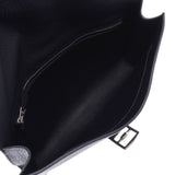 HERMES エルメス ポシェット エトリビエール 黒 シルバー金具 T刻印(2015年頃) メンズ フィヨルド クラッチバッグ Aランク 中古 銀蔵