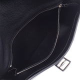 HERMES エルメス ポシェット エトリビエール 黒 シルバー金具 T刻印(2015年頃) メンズ フィヨルド クラッチバッグ Aランク 中古 銀蔵