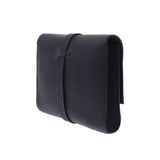 HERMES エルメス ポシェット エトリビエール 黒 シルバー金具 T刻印(2015年頃) メンズ フィヨルド クラッチバッグ Aランク 中古 銀蔵