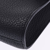 HERMES エルメス ポシェット エトリビエール 黒 シルバー金具 T刻印(2015年頃) メンズ フィヨルド クラッチバッグ Aランク 中古 銀蔵