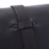 HERMES エルメス ポシェット エトリビエール 黒 シルバー金具 T刻印(2015年頃) メンズ フィヨルド クラッチバッグ Aランク 中古 銀蔵