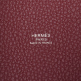 Hermes Hermes Picon Rock PM Rosewood（粉色）银配件□o钢（2011年左右）女士Triyo钢铁手提包AB排名使用