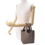 HERMES エルメス ピコタンロック PM  エトゥープ シルバー金具 Z刻印(2021年頃) レディース トリヨンクレマンス ハンドバッグ 未使用 銀蔵