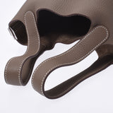 HERMES エルメス ピコタンロック PM  エトゥープ シルバー金具 Z刻印(2021年頃) レディース トリヨンクレマンス ハンドバッグ 未使用 銀蔵