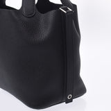 HERMES エルメス ピコタンロック PM  黒 シルバー金具 Z刻印(2021年頃) レディース トリヨンクレマンス ハンドバッグ 新品 銀蔵