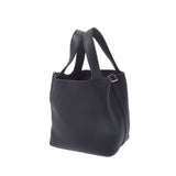 HERMES エルメス ピコタンロック PM  黒 シルバー金具 Z刻印(2021年頃) レディース トリヨンクレマンス ハンドバッグ 新品 銀蔵