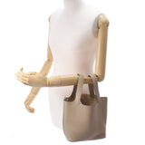 HERMES エルメス ピコタンロック PM トレンチ(ベージュ) シルバー金具 Z刻印(2021年頃) レディース トリヨンクレマンス ハンドバッグ 新品 銀蔵