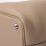 HERMES エルメス ピコタンロック PM トレンチ(ベージュ) シルバー金具 Z刻印(2021年頃) レディース トリヨンクレマンス ハンドバッグ 新品 銀蔵