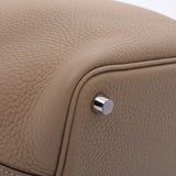 HERMES エルメス ピコタンロック PM トレンチ(ベージュ) シルバー金具 Z刻印(2021年頃) レディース トリヨンクレマンス ハンドバッグ 新品 銀蔵