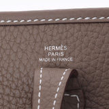 HERMES エルメス エヴリン TPM エトゥープ（グレージュ） シルバー金具 Y刻印(2020年頃) レディース トリヨンクレマンス ショルダーバッグ 新品 銀蔵