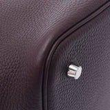 HERMES エルメス ピコタンロック MM カザック ブルーニュイ/ルージュセリエ/フランボワーズ Z刻印(2021年頃) レディース トリヨンクレマンス ハンドバッグ 新品 銀蔵