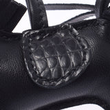 HERMES エルメス ロデオ タッチ PM 黒 Y刻印(2020年頃) ユニセックス アニョーミロ アリゲーター チャーム 未使用 銀蔵