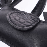HERMES エルメス ロデオ タッチ PM 黒 Y刻印(2020年頃) ユニセックス アニョーミロ アリゲーター チャーム 未使用 銀蔵