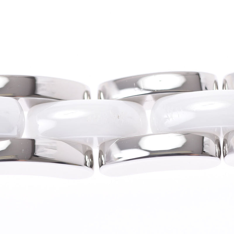 Chanel Chanel Premiere Bezel Diamond H2132 Women's SS / White Ceramic Watch Quartz White Flight A-Rank Used Silgrin