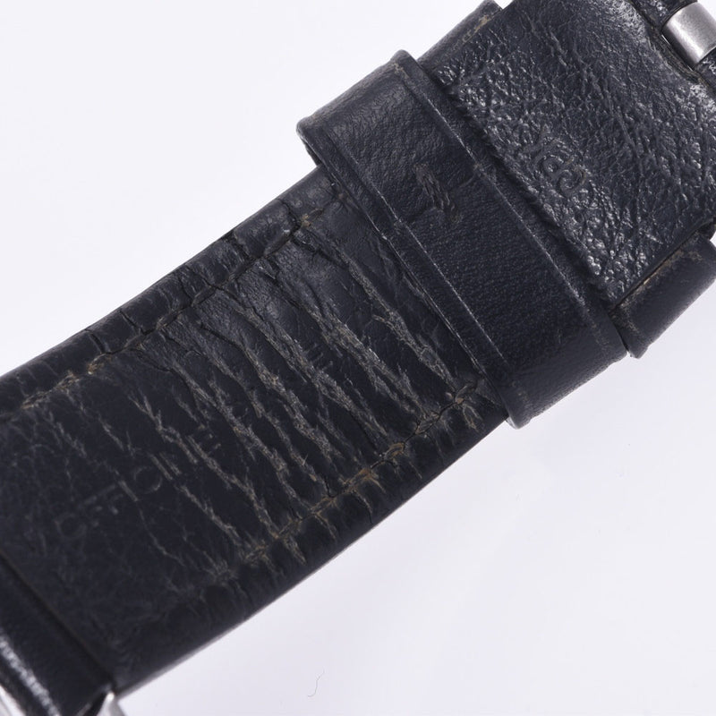 OFFICINE PANERAI オフィチーネパネライ ルミノール ベース ロゴ PAM00000 メンズ SS/革 腕時計 手巻き 黒文字盤 Aランク 中古 銀蔵