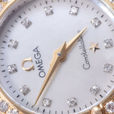 OMEGA Omega Constellation Bezel Diamond 12P Diamond 1267.75 Ladies YG/SS Watch Quartz Shell Dial A Rank Used Ginzo