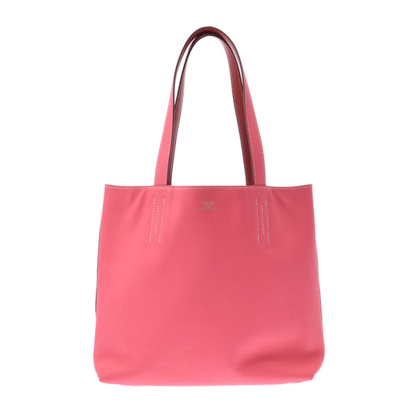 Hermes Hermes Double Sense 28 Tote Bag Roselip Stick / Sanggyne□Q立即（2013年左右）UniSEX Vasuffft手袋AB排名使用Sinkjo