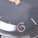 OFFICINE PANERAI オフィチーネパネライ ルミノール 1950 レフトハンド 3デイズ アッチャイオ PAM00557 メンズ SS/革 腕時計 手巻き 黒文字盤 Aランク 中古 銀蔵