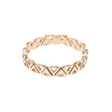 【サマーセレクション 30万以上】A＆A TURNER 三角モチーフ ブレスレット/K18YG ユニセックス