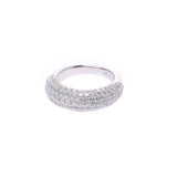PONTE VECCHIO Pontevekio Diamond 1.70CT Half Eternity No. 9 Ladies K18WG Ring / Ring A Rank Used Silgrin