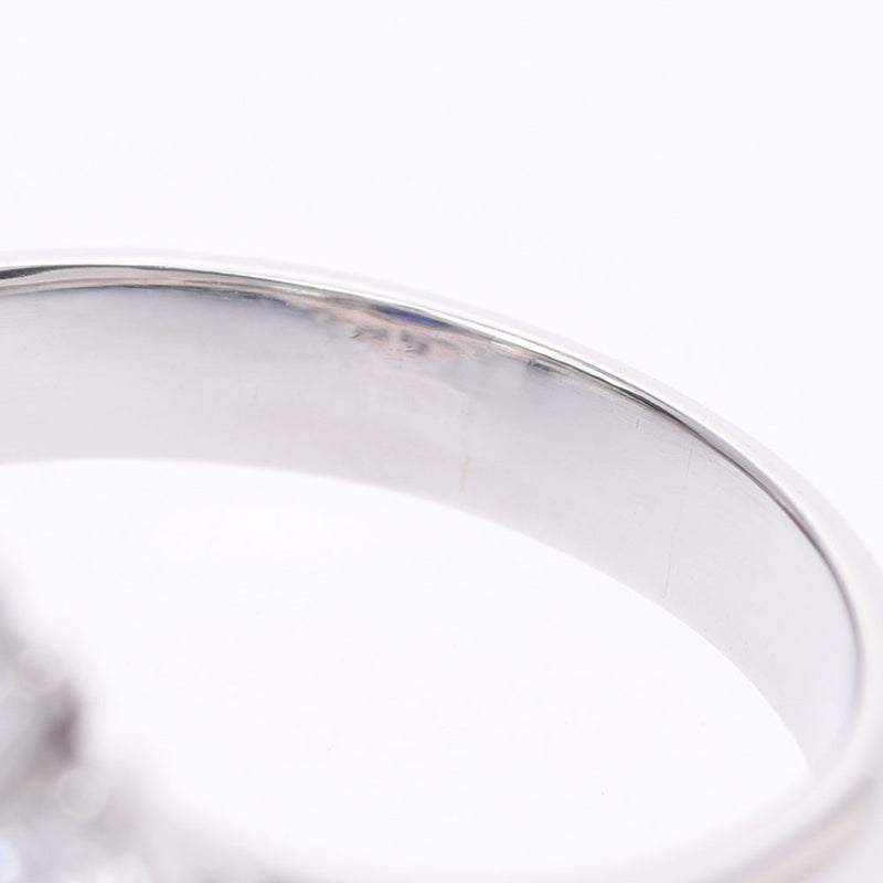 Other Sri Lankan Non-Heated Sapphire 1.71CT Diamond 2.48CT 15 Ladies PT900 Platinum Ring / Ring A Rank Used Silgrin