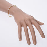 其他钻石3.00CT UniSEx K18YG手链A-Rank使用过Silgrin