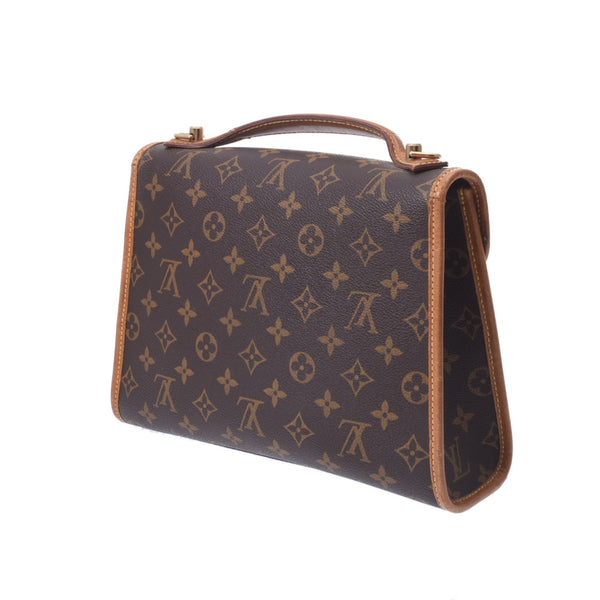 LOUIS VUITTON ルイヴィトン モノグラム ベルエア 2WAY ブラウン M51122 ユニセックス モノグラムキャンバス ハンドバッグ Bランク 中古 銀蔵