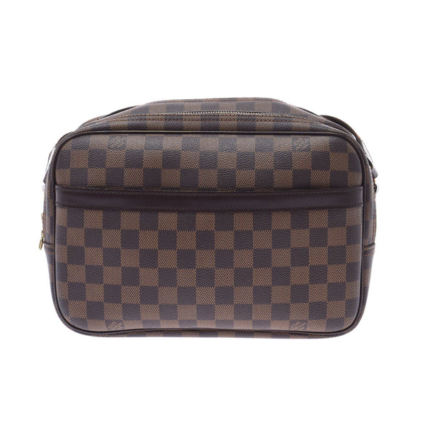 LOUIS VUITTON ルイヴィトンダミエリポーター PM SP order brown N45253 ユニセックスダミエキャンバスショルダーバッグ AB rank used silver storehouse
