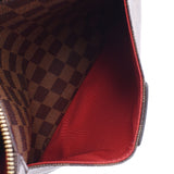Louis Vuitton Louis Vuitton Damee South Bank Brown / Red N42230 Women's Dumie Campbus Shoulder Bag A-Rank Used Sinkjo